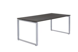 Carré vergadertafel recht 140 x 80 cm, poottype B, instelbaar 62 - 86 cm