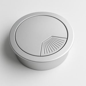 Huislijn kabeldoorvoer dop Ø90 mm voor boring 80 mm, AL - Aluminium RAL9006