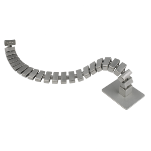 Huislijn verticale kabelslang (423105), AL - Aluminium RAL9006