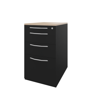 Basic vast ladenblok 05, 1 pennenlade, 2 laden en 1 hangmappenlade, 44 br x 60 dp x 75 hg