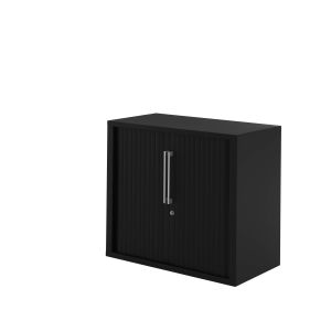 Huislijn Carré roldeurkast 72h x 80b x 43d cm, kunststof lamellen, stalen romp, 1 legbord