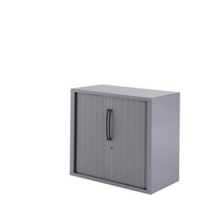 Huislijn Basic roldeurkast 72h x 80b x 43d cm, kunststof lamellen, stalen romp, 1 legbord