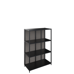 Akoestisch achterhangend paneel 3 OH, 80 br x 119 hg, 32 mm dikte, volledig gestoffeerd