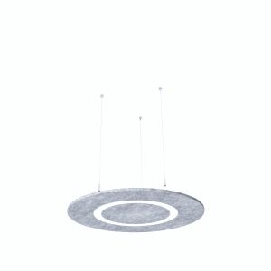 Feltouch Plativity, Flat Cloud Lighting, Ø120 cm, aan/uit direct licht, incl. ophangset