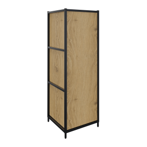 Flexwall inbouw opbergelement 36 br x 115 hg x 43 dp, 3-vak met 1x draaideur, push to open