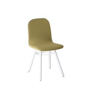 Carvi 4-poots stoel, metalen frame Ø38 mm, zithoogte 46 cm