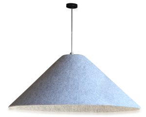 Feltouch NewGlow, model Conic, Ø45 cm, 20 cm hoog, incl. ophangset