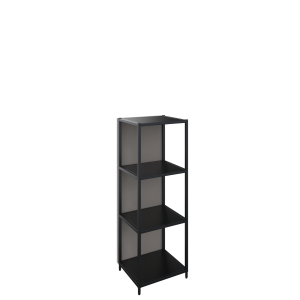 Akoestisch achterhangend paneel 3 OH, 41 br x 119 hg, 32 mm dikte, volledig gestoffeerd