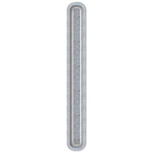 Feltouch Sparkle, model Line Wall, 22x165 cm, aan/uit indirect licht, incl. bevestiging set